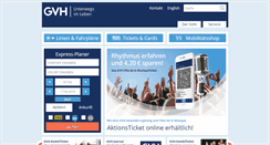 Desktop Screenshot of gvh.de